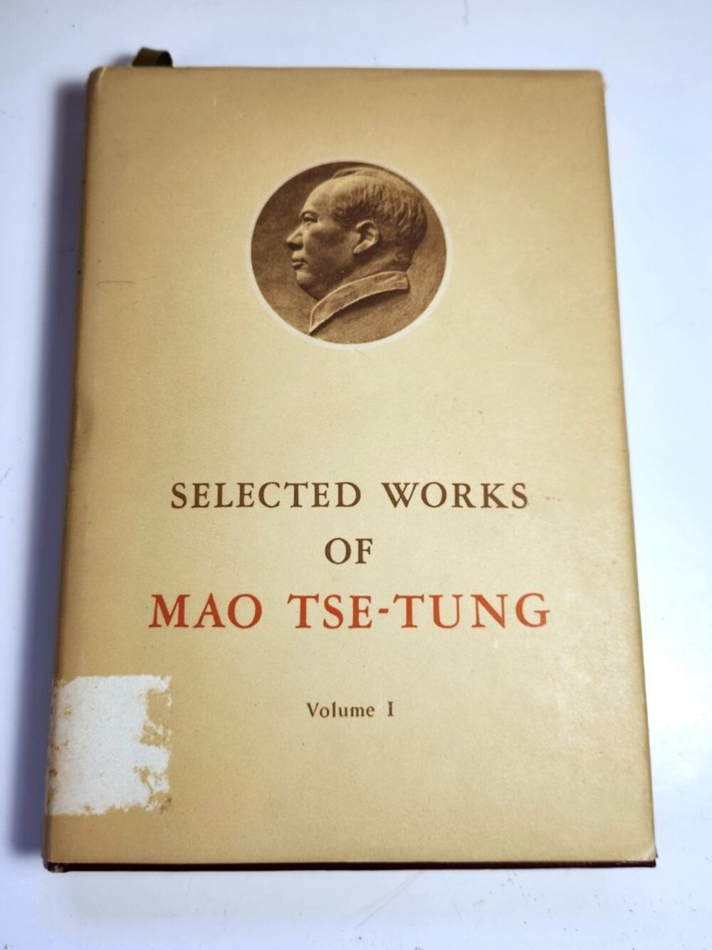 Selected Works of Mao Tse-Tung Volume I 1965 1st English Edition Hardcover FLP